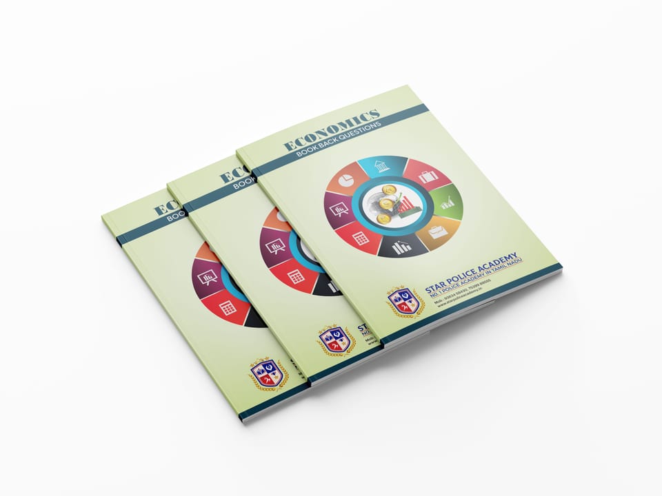 ECONOMICS Book TNUSRB SUB INSPECTOR & POLICE