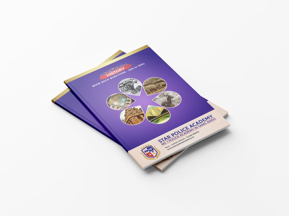 HISTORY Book TNUSRB SUB INSPECTOR & POLICE II